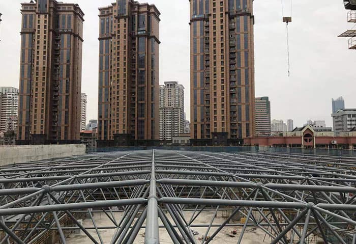 瑞金螺栓球网架结构